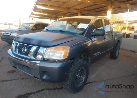 2008 Nissan Titan Le/Se from USA, damaged, VIN 1N6AA07D38N358828